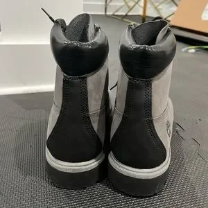 Timberland | Shoes | Grey And Black Timberland Boots Never  display picture 2